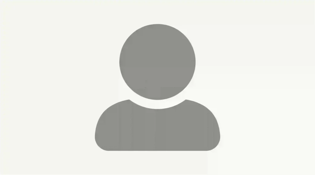 Ein Personensymbol stellt eine Person in einem schlichten grafischen Design dar
